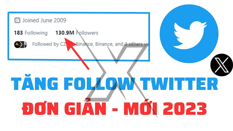 Hướng dẫn cách tăng follow twitter (X) đơn giản nhất 2024